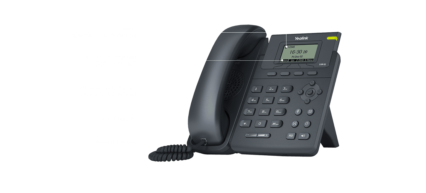 Yealink T19 E2 IP Phone