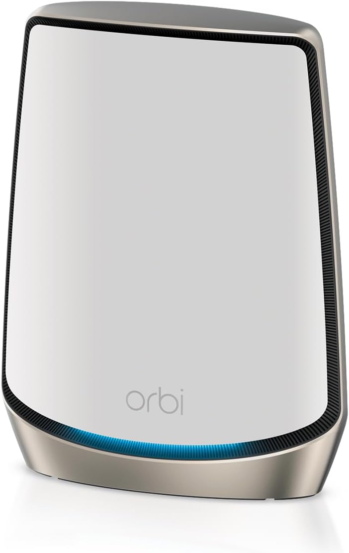 NETGEAR Orbi RBR860S Tri-Band AX6000 WiFi 6 Router – 10 Gig Port, Mesh Ready, Armor Security