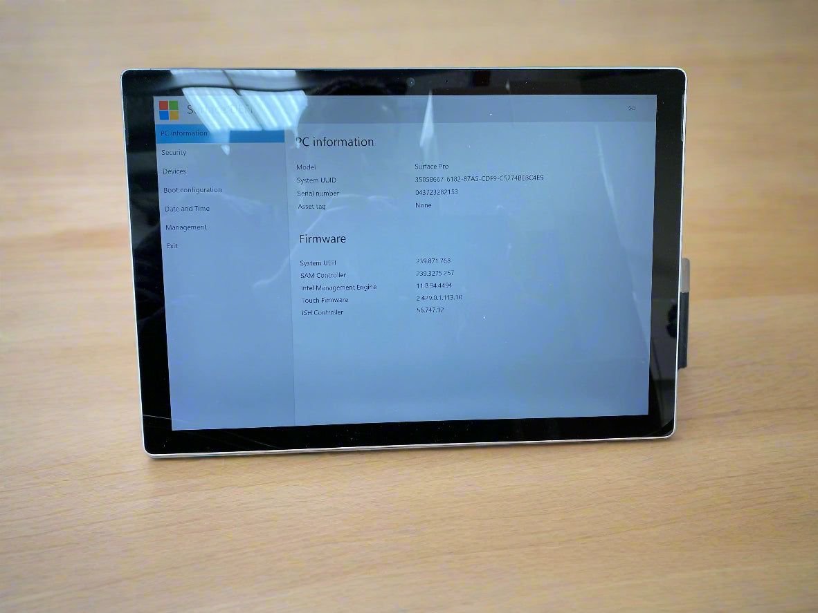Microsoft Surface Pro (Model 1796)