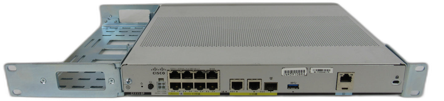 Cisco C1111‑8P Integrated Services Router – 8-Port Gigabit Ethernet, PoE, Enterprise-Grade Security