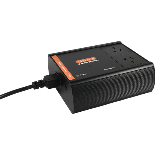 Novaris PP10A2-50 Plug-in Surge Filter, 2x Power Outlets