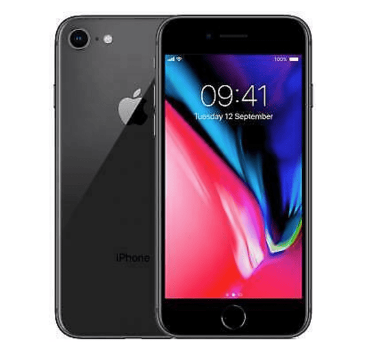 Apple iPhone 8 – 64GB, Space Grey, 4.7" Retina Display, A11 Bionic, Wireless Charging