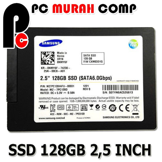 SATA 2.5 inch 128GB SSD