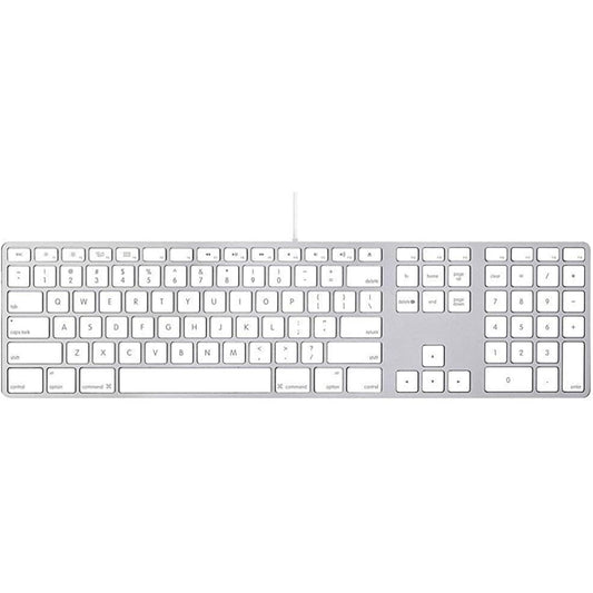 Apple Wired Keyboard A1243 | Full-Size | USB | Numeric Keypad | Low-Profile Keys | Mac Compatible