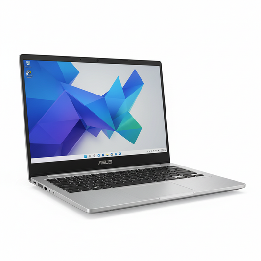 ASUS VivoBook 15 X515EA laptop open on white background