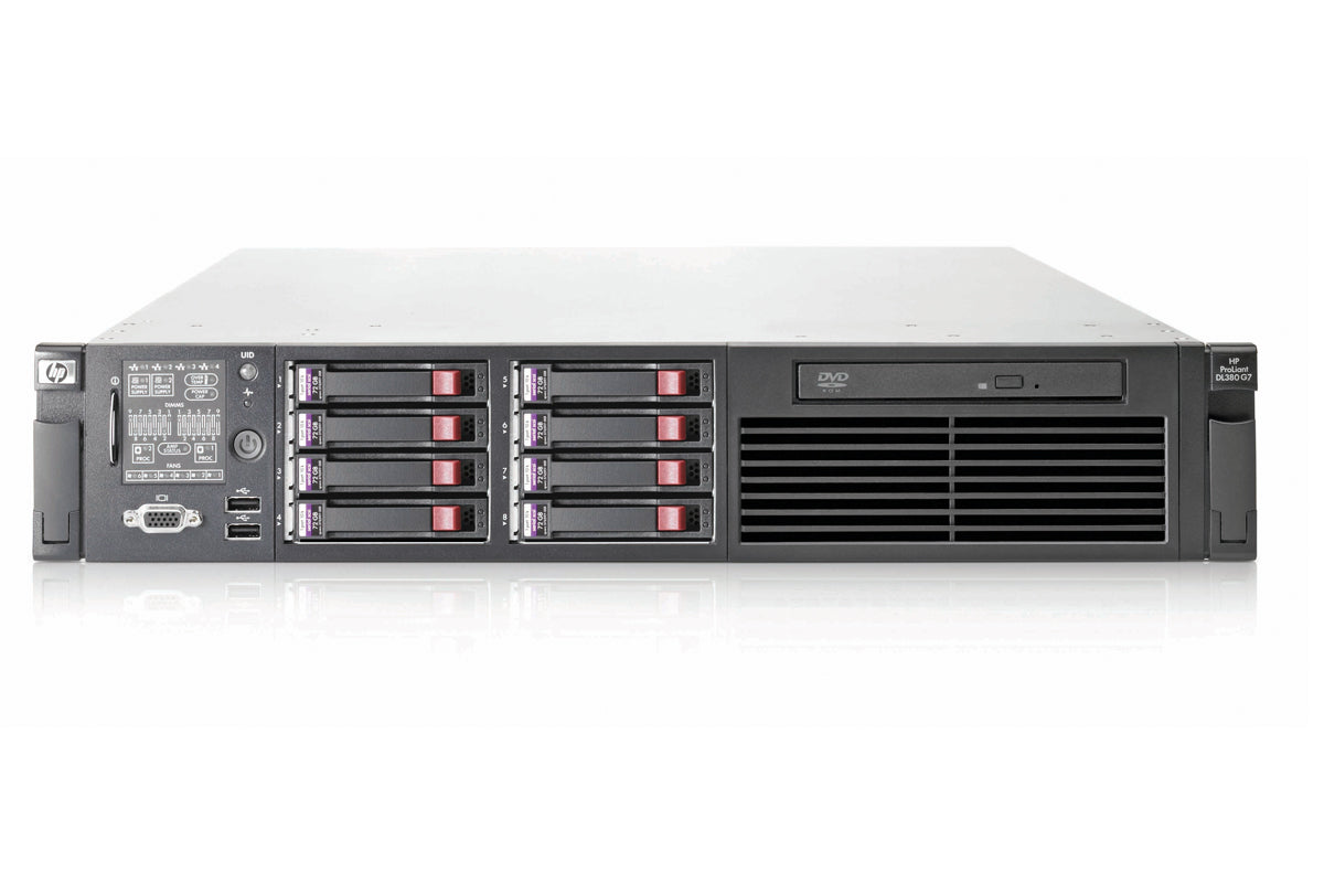 HP ProLiant DL380 G7 Rack Server – Dual Xeon, 8x 2.5" Drive Bays, Enterprise-Grade Performance