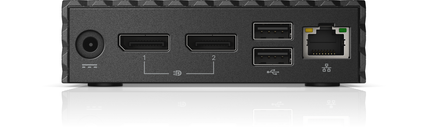 dell wyse thin client back